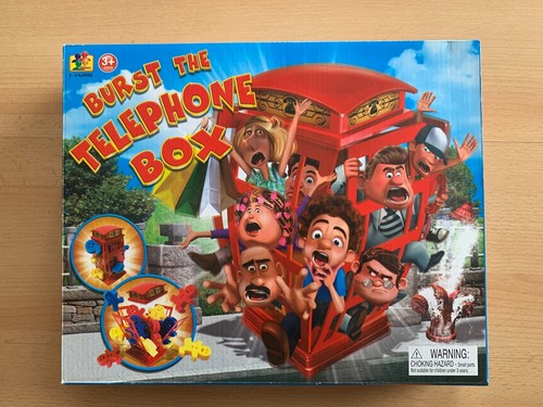 Burst the telephone - box, table
