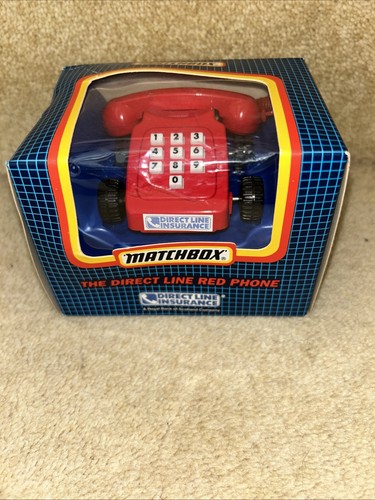 Matchbox the direct line - direct, red