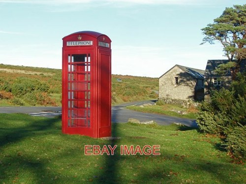Photo moorland phone box - ,